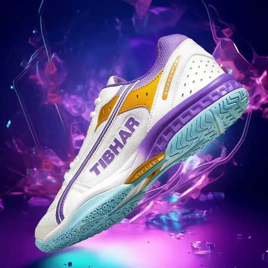 Women and Men Table Tennis Shoes Women and Kids Tennis Sneakers Lightweight Badminton Footwear