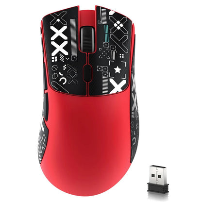 Attack Shark R1 Wireless Gaming Mouse 55g Lightweight 18000dpi PAW3311 Tri-Mode 2.4G/Bluetooth 5.2/USB-C for PC/Mac