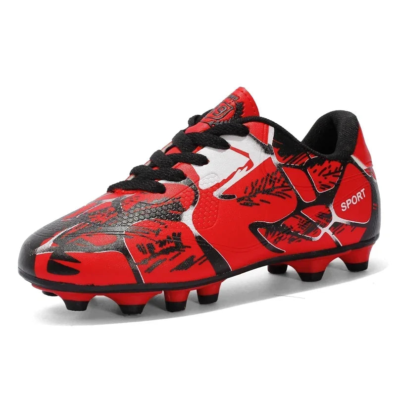 New Men's Kids Soccer Shoes Non-Slip Grass Football Boots Boys Cleats Adult Professional Ultralight Training Shoes Drop Shipping