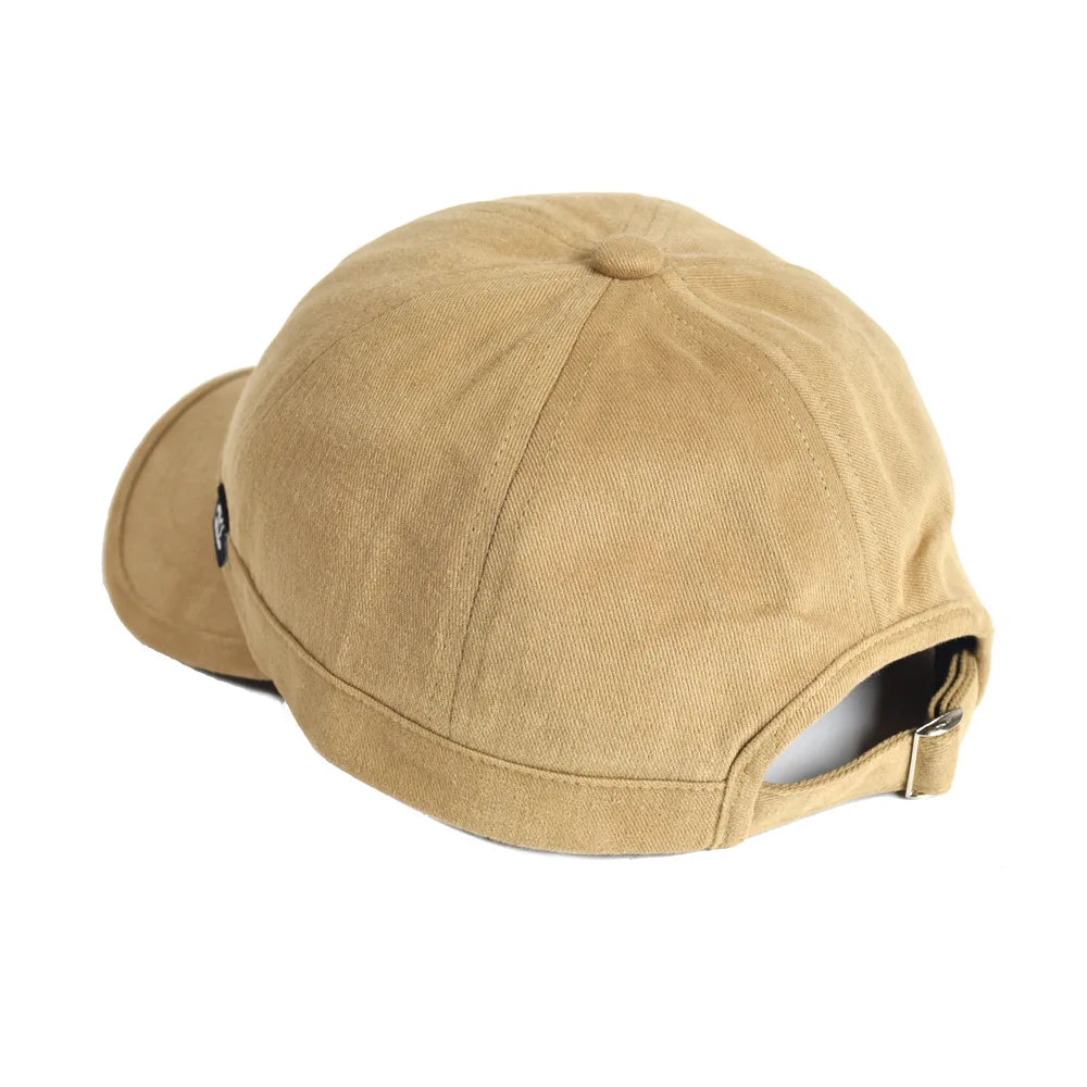 Gorra de béisbol vintage de ala corta, de algodón, para hombre y mujer, gorra «dad hat» suave, ajustable, estilo «trucker», de perfil bajo
