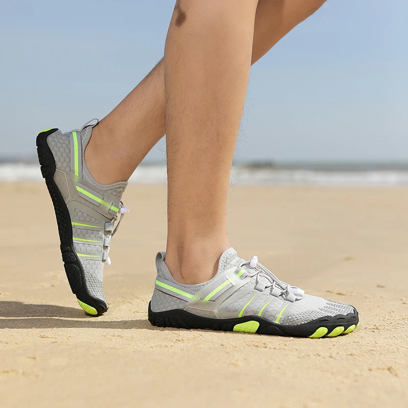 Barefoot Beach Aqua Shoes for Men and Women Quick-Dry Summer Water Shoes Outdoor Wading Sneakers Lightweight Water Sports Shoes