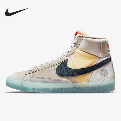 Nike Genuine Blazer Men's and Women's High Top Jelly Bottom Classic Board Shoes DH4505-200