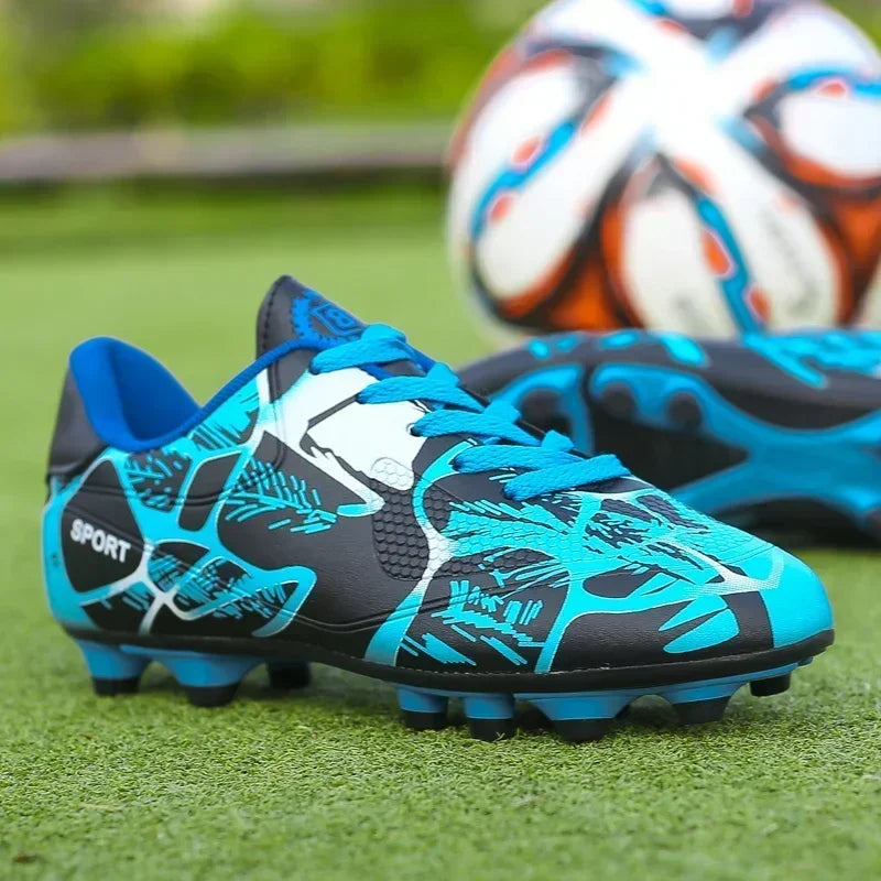 New Men's Kids Professional Soccer Shoes Boys Cleats Non-Slip Grass Football Boots Adult Ultralight Training Shoes Drop Shipping
