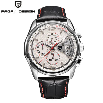 Cronógrafo PAGANI DESIGN para hombre, reloj de cuarzo multifunción de piloto militar, reloj masculino