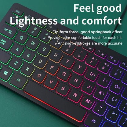 APAYADO K1000 kabelgebundene Mini-Tastatur – kompaktes, tragbares Design, Plug-and-Play, ideal für Laptops/Computer, spritzwassergeschützt