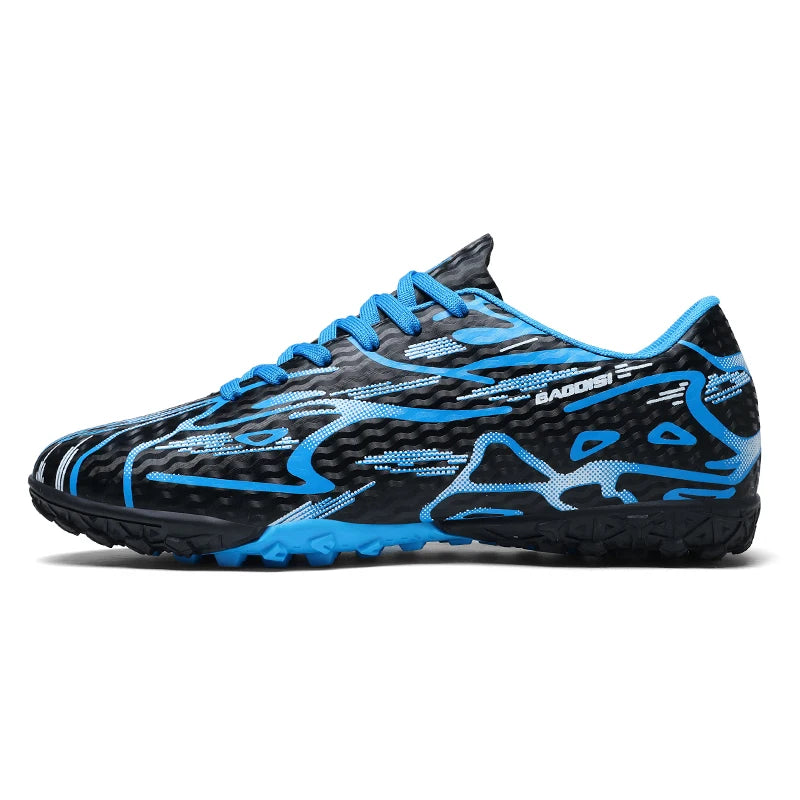 Chaussures de Football pour hommes et femmes, baskets de Futsal, antidérapantes, pour l'extérieur, pour enfants, chaussures d'entraînement professionnelles pour jeunes, offre spéciale