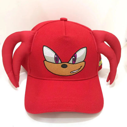 Șapcă de baseball 3D „Shadow the Hedgehog” pentru adulți și copii, cu imprimeu Sonic, Amy, Tails și Knuckles, cu margine plată și limba de rață, cadou