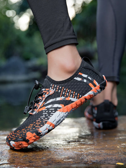 Oiaano New Camo Uomo Donna Scarpe da spiaggia ad asciugatura rapida Stivaletti da acqua a piedi nudi Sneaker acquatiche da uomo Sportive da passeggio