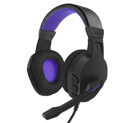 Casque de jeu NUBWO U3 avec micro, casque de jeu filaire supra-auriculaire pour PC, PS4, PS5, Xbox 1, Mac, Switch, léger avec commande intégrée