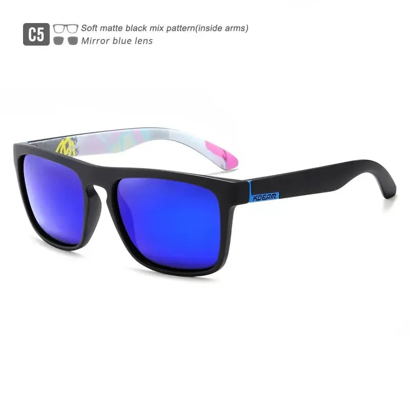 Outdoor Sport Square Myopia Lens Prescription Sunglasses Men Polarized Driving Anti-Glare Myopes Lunettes 0 -0.5 -0.75 Hoz -6.0