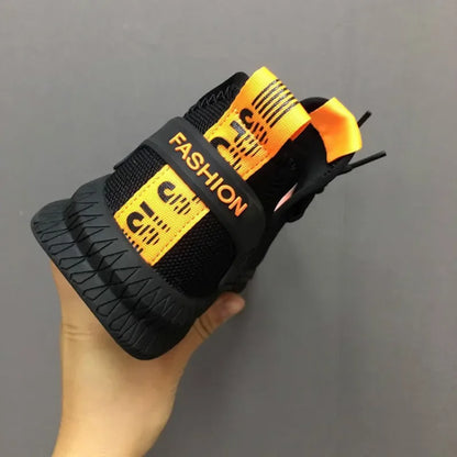 Adidași de modă pentru bărbați, pantofi casual din plasă, pantofi cu șireturi pentru bărbați, pantofi vulcanizați ușori, adidași de plimbare, Zapatillas Hombre