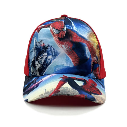 Marvel Spider-Man anime figura, bejzbol kapa, dječja crtana kapa s vrhom, pamuk-poliester pokrivalo za glavu, zaštićeno od sunca za sve četiri godišnja doba, pokloni