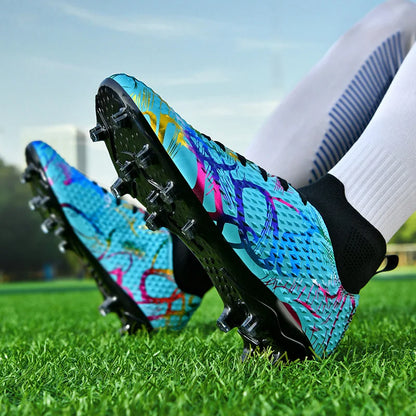 Chaussures de football de compétition à crampons, confortables, respirantes, pour l'entraînement et les matchs, une paire, tailles 31-46
