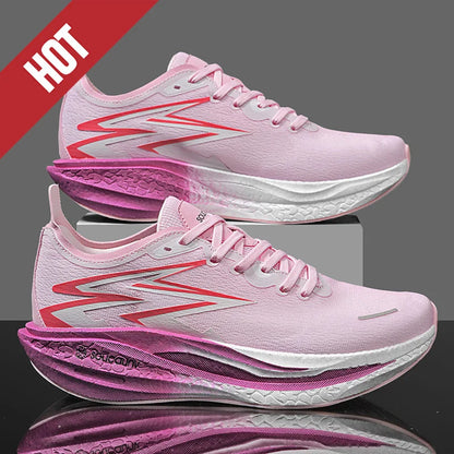 NEUE Laufschuhe mit Carbonplatte für Marathon, Herren, sportlich, atmungsaktiv, leicht, Damen, bequeme rutschfeste Sportsneaker, Casual
