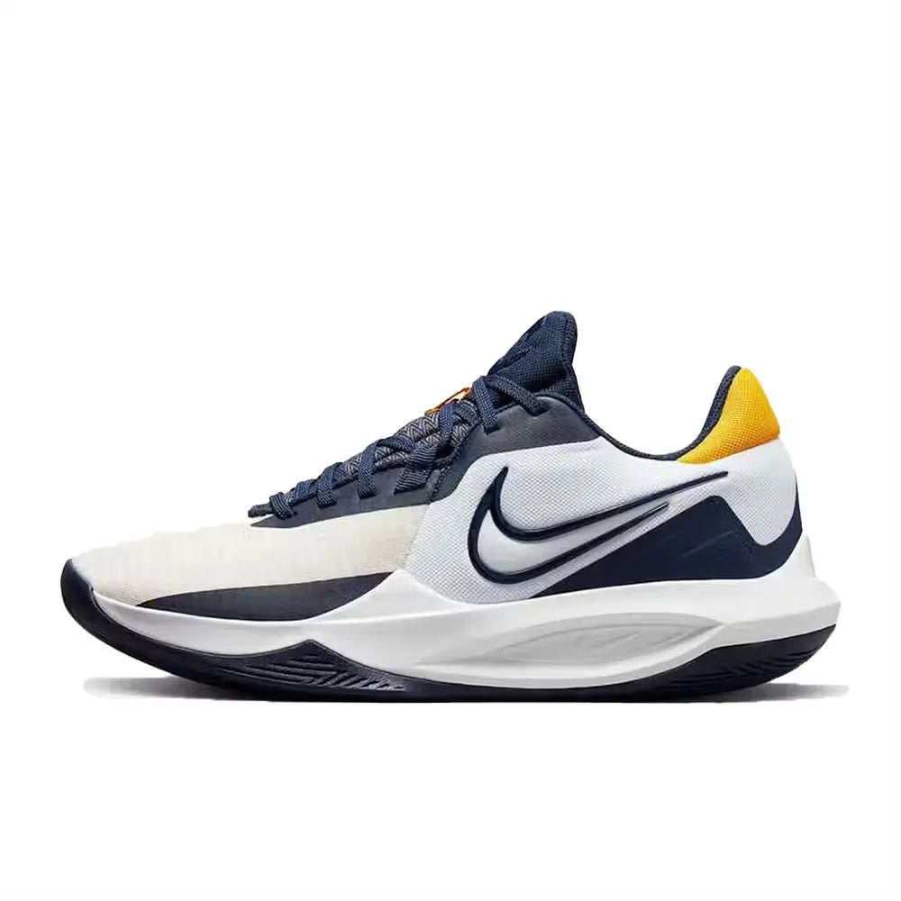Nike Precision 6 Running Shoes Stability Support Cushioning Lightweight Breathable for Daily Training DD9535-101