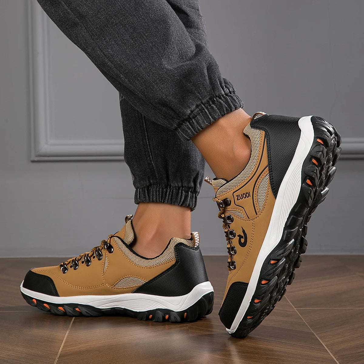 Novos sapatos de caminhada para homem, respiráveis, ultraleves e antiderrapantes, para desporto, outdoor, campismo e corrida