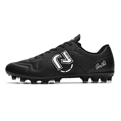 Chaussures de sport tactiques unisexes à crampons pour terrain ferme, tige en PU tissé, crampons TPU AG FG, adhérence supérieure, antidérapantes, chaussures d'entraînement pour hommes