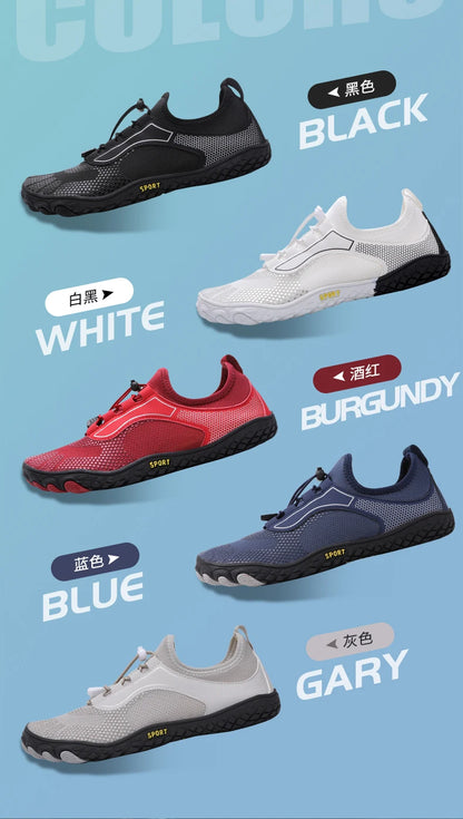 36-48# Gym Footwear Unisex Seaside Aqua Shoes Couples Vacation Beach Game Wading Shoes Men’s Squat Fitness Shoes Women’s Yoga Shoes