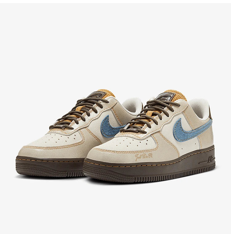 Nike Air Force 1 Women's Chunky Sole Durable Classic Sneakers HQ3458-142