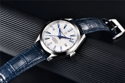 PAGANI DESIGN Luxury Business 40 mm-es férfi mechanikus karóra, csúcsminőségű zafírüveges férfi automata karóra, 100 m-es vízállóság
