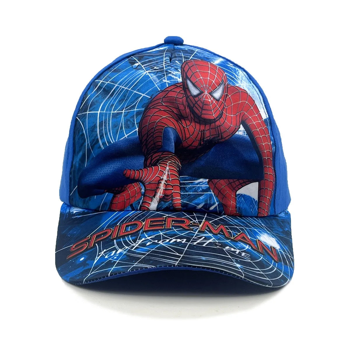 Marvel Spider-Man anime figura, bejzbol kapa, dječja crtana kapa s vrhom, pamuk-poliester pokrivalo za glavu, zaštićeno od sunca za sve četiri godišnja doba, pokloni