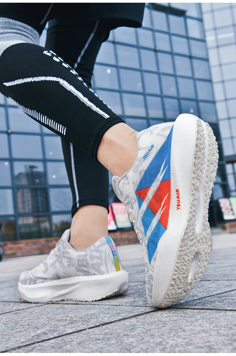 Men's Cushioning Running Shoes Lightweight Athletic Casual Sneakers Male Non-Slip Sports Shoes Outdoor Travel Walking Shoes2026