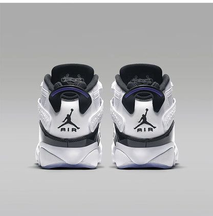Nike Ufficiali Autentiche JORDAN 6 RINGS Scarpe da basket sportive da uomo con ammortizzazione 322992-104