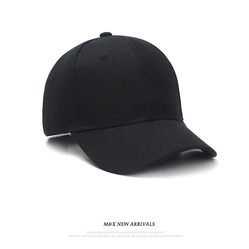Spalvos Vasara Ruduo Mada Vienspalvės Vyrai Moterys Beisbolo kepurė Lipni kepurė HipHop Reguliuojama Šauni saulės kepurė Casquette Gorras Dovanos