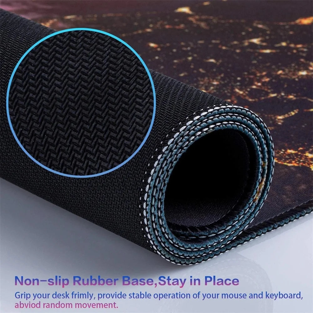 World Of Warcraft 90x40 Large Gaming Mouse Pad Game Desk Play Pad for Csgo Natural Rubber Mat Grande Gamer Xxl Computer Mousepad