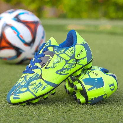 New Men's Kids Soccer Shoes Non-Slip Grass Football Boots Boys Cleats Adult Professional Ultralight Training Shoes Drop Shipping