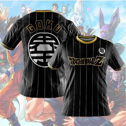 T-shirts Dragon Ball Z pour enfants et hommes, T-shirt pour homme, style Harajuku, tendance Goku, vêtements d'anime, hauts, streetwear