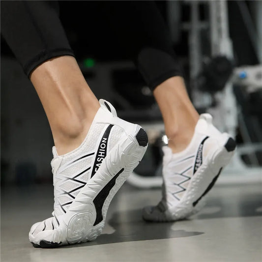 Unisex Water Shoes Quick Dry Aqua Shoes Anti-slip Barefoot Beach Sneakers for Men Women Swimming Surfing Wading Outdoor Sports