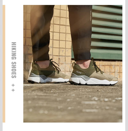 RAX Outdoor Breathable Hiking Shoes for Men Lightweight Walking Trekking Wading Shoes Sport Sneakers Men Outdoor Sneakers Male