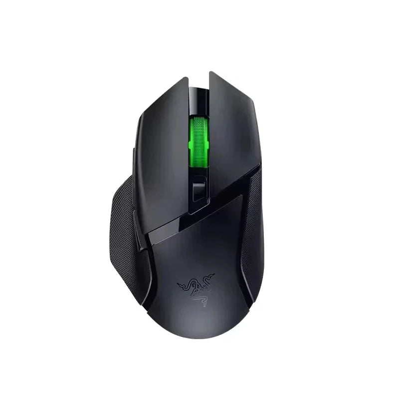 Originali Razer Basilisk V3 X HyperSpeed pritaikoma belaidė žaidimų pelė su 18K optiniu jutikliu, Chroma RGB ir 9 programuojamais valdikliais