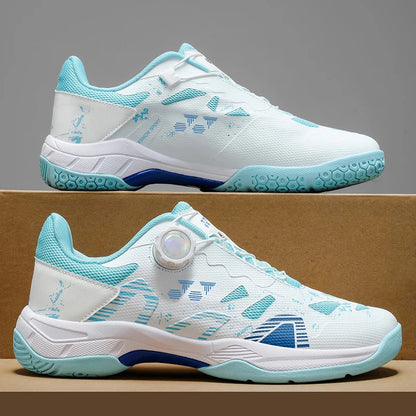 Badmintonschoenen voor heren, trainingssportschoenen voor binnen en buiten, antislip, slijtvast, mesh, ademend, tafeltennisschoenen