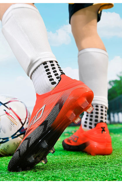 Chaussures de football pour hommes, neuves, pour terrain gazonné, professionnelles, originales, résistantes, décontractées, chaussures de football de qualité supérieure, ultralégères
