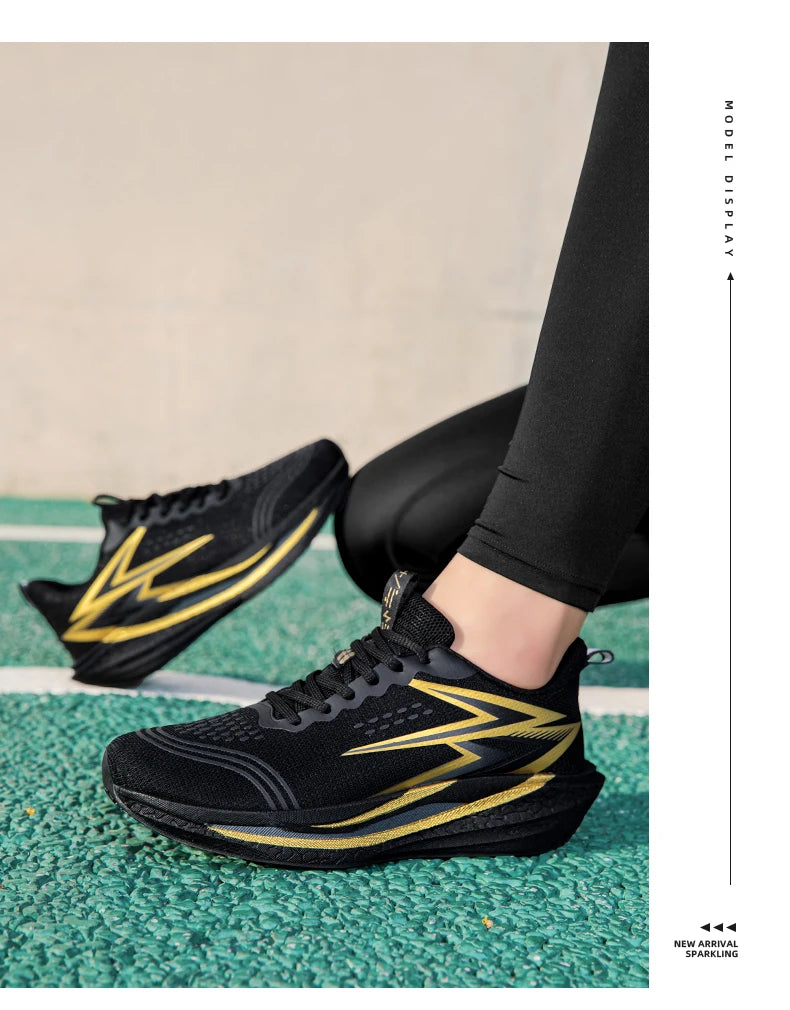 NEW Men Sports Running Shoes Off Marathon Breathable Light Comfortable Athletic Sneakers Jogging Basketball Tenis Air Cushion