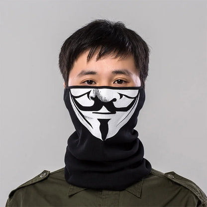 Unisex Ghost Print Skull Motorcycle Face Mask War Game Call Of Duty MWII 2022 COD Ghost Simon Riley Balaclava Mask For Adult