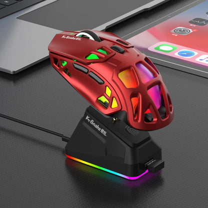 Lenovo X9Pro Tri-Mode Wireless Mouse 2.4G Bluetooth Wired Lightweight Magnetic Charging Dock Desktop Laptop Gaming&Office