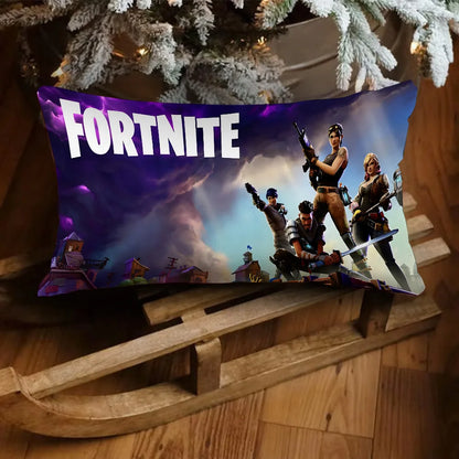 Game Fortnite Luxury Double-sided Printed Rectangle Pillowcase Bedside Pillowcase Sofa Cushion Cover Room Home Decoration