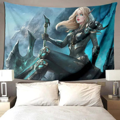 3D World of Warcraft pattern printed blanket bedroom living room home decor picnic blanket child room bed blankets birthday gift