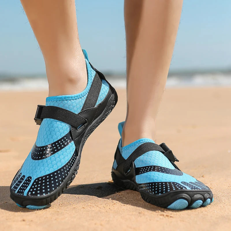 Barefoot Beach Aqua Shoes for Men and Women Quick-Dry Summer Water Shoes Outdoor Wading Sneakers Lightweight Water Sports Shoes