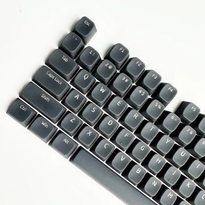 Nogi Cherry Profile ABS Silicone Keycap White Black Sakura Pep Very Peri for Keyboard Gh60 Poker 87 TKL 104 ANSI Xd64 Bm60 Xd68