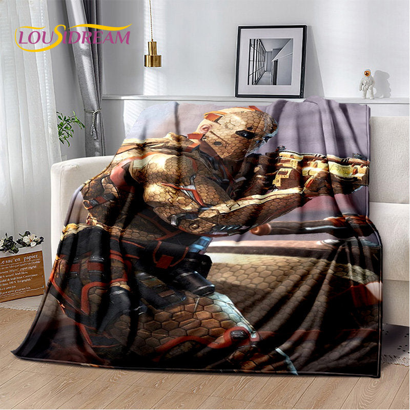 3D COD,Call of Duty Game Gamer Soft Plush Blanket,Flannel Blanket Throw Blanket for Living Room Bedroom Beds Sofa Office Cover