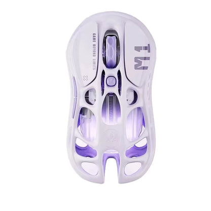 GravaStar Mercury M1 Pro belaidė žaidimų pelė 26000DPI laidinė / 2.4GHz / Bluetooth GLOWSYNC RGB