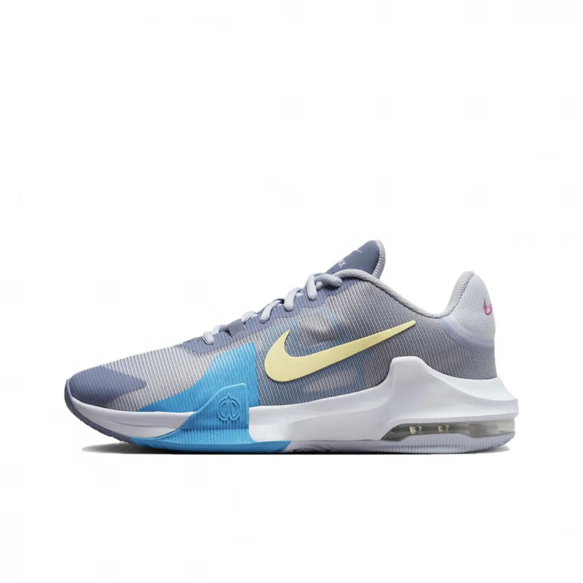 „Nike Air Max Impact 4“ žemi krepšinio bateliai: kasdieniai, universalūs, neslystantys, patvarūs, su amortizacija DM1124-402