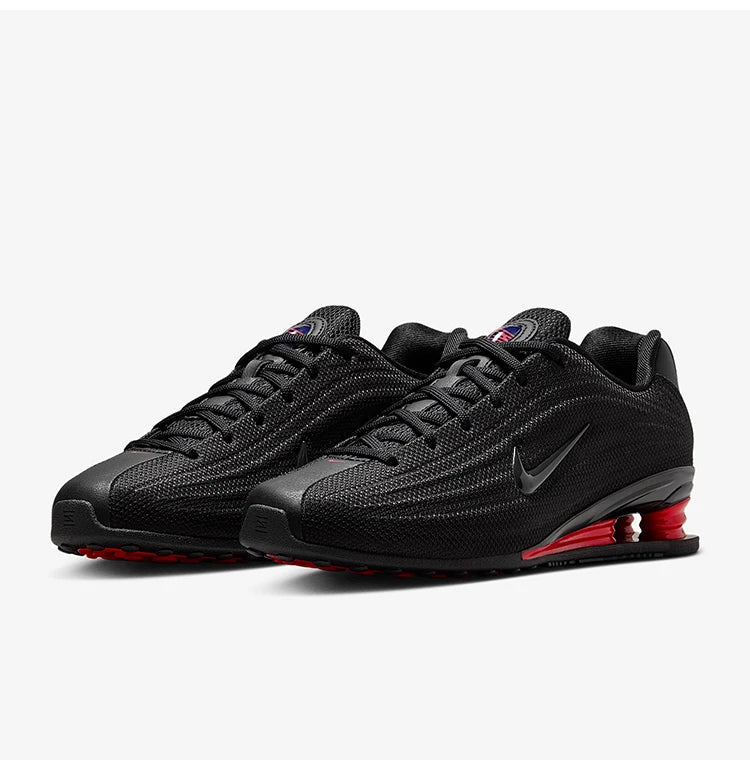 Sapatos desportivos femininos Nike Shox Z genuínos, com amortecimento, atacadores e durabilidade, para uso casual HQ7540-002