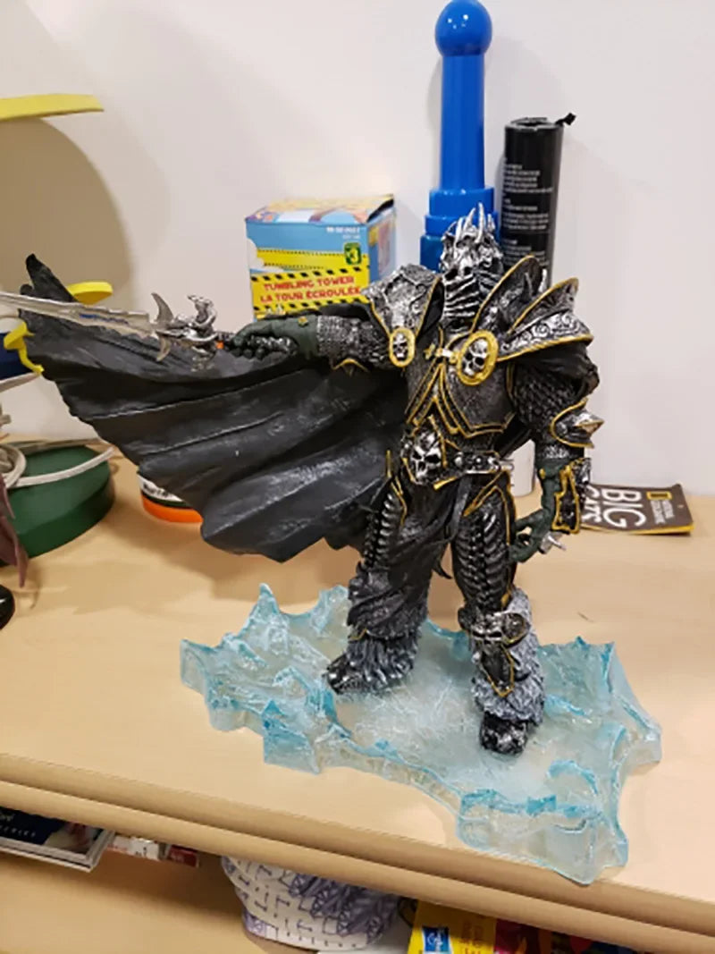 WOW Character FALL OF THE LICH KING ARTHAS ACTION FIGURE World of Warcraft Game Peripherals DC Lich King Illidan Anime Figures