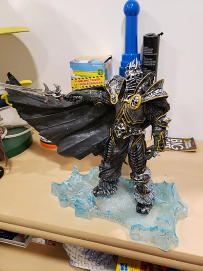 WOW Character FALL OF THE LICH KING ARTHAS ACTION FIGURE World of Warcraft Game Peripherals DC Lich King Illidan Anime Figures