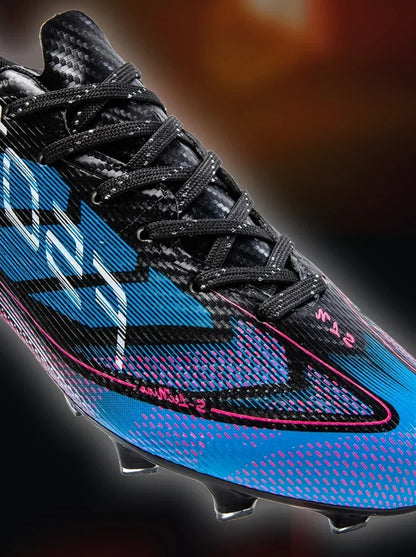 Nouvelles chaussures de football pour hommes, chaussures de soccer pour terrain en herbe, chaussures d'entraînement, chaussures de sport ultralégères, chaussures de match professionnelles, baskets antidérapantes unisexes.